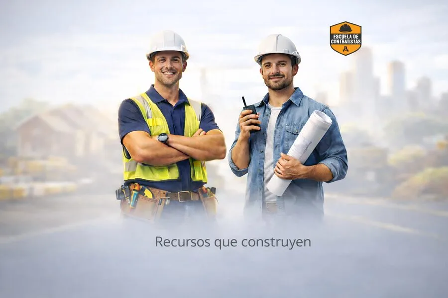 Contratistas de Escuela de Contratistas: recursos que construyen