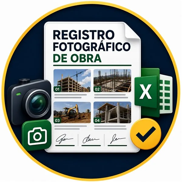 Plantilla de Registro Fotográfico de Obra