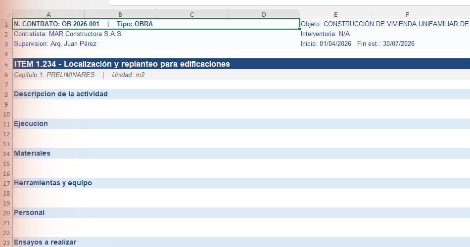 Hoja ESPECIFICACIONES PROYECTO